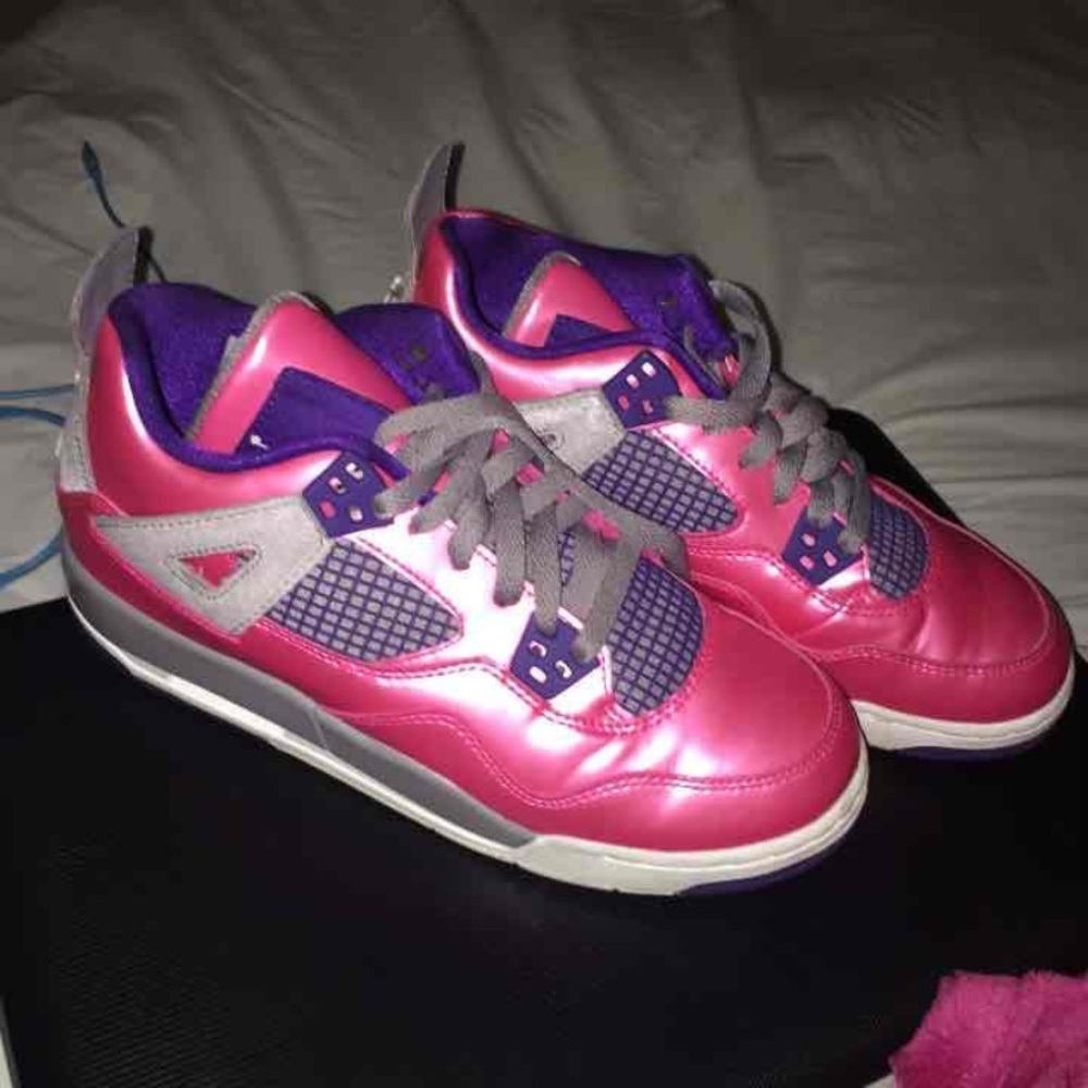 Pink and Purple Jordan’s